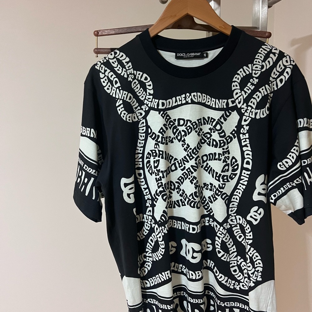 Dolce & Gabbana Monochrome Logo Tee